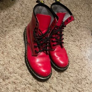 Dr martens red